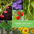 Load image into Gallery viewer, Complete Heirloom Survival Garden Seed Kit – 100 Non-GMO Packets