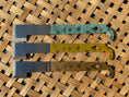Load image into Gallery viewer, Sunflower Engraved J Hook Hive Tool