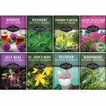 Load image into Gallery viewer, Herbalist Bundle – 8-Varieties of Heirloom Perennial & Biennial Healing Plants for Advanced Apothecary Gardens