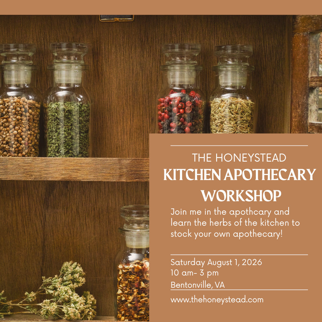 Kitchen Apothecary Workshop In-Person