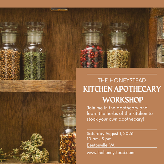 Kitchen Apothecary Workshop In-Person