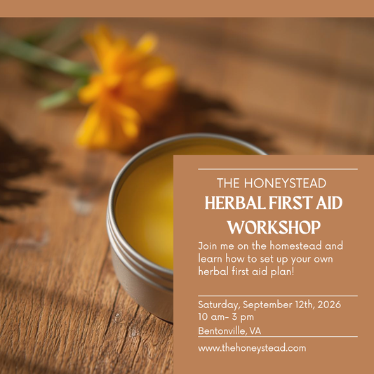 Herbal First aid Workshop-In Person
