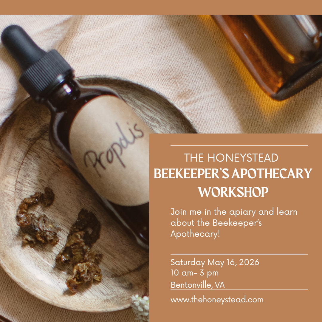 Beekeeper’s Apothecary Workshop-In Person
