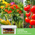 Load image into Gallery viewer, Complete Heirloom Survival Garden Seed Kit – 100 Non-GMO Packets
