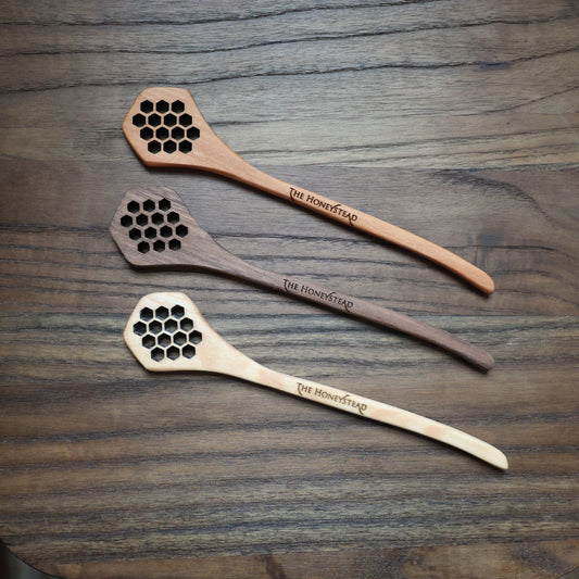 Wooden Honey Dippers