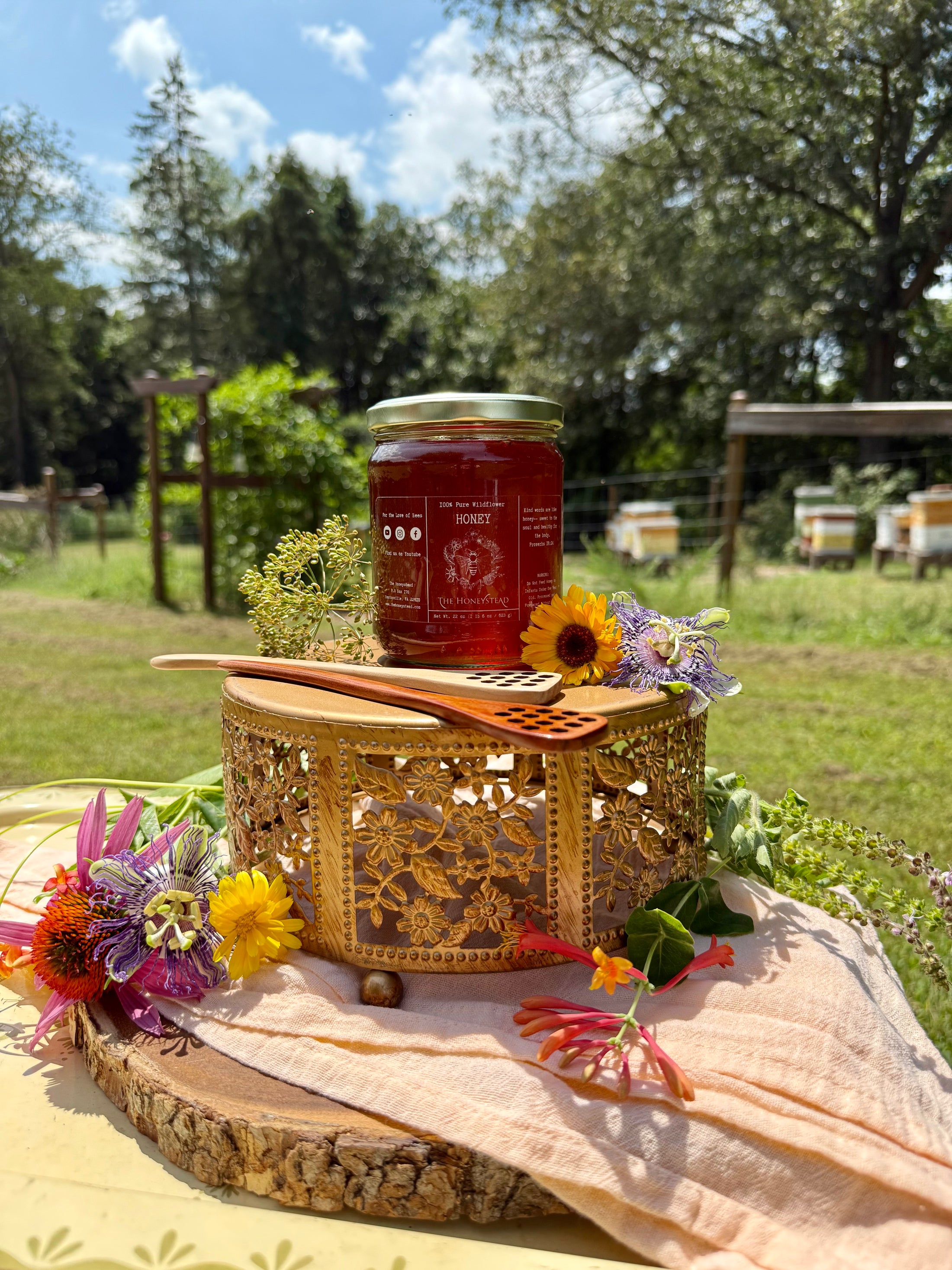 Raw Wildflower Honey