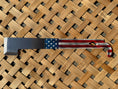 Load image into Gallery viewer, American Flag Style J Hook Hive Tool
