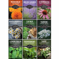 Load image into Gallery viewer, Medicinal Tea Herb Seeds Collection – 9 Heirloom Non-GMO Herbs for Calming Teas, Wellness & Home Apothecary Gardens (Chamomile, Lavender, Peppermint, Sage & More)

