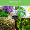Load image into Gallery viewer, Culinary Herb Seed Collection – 5 Essential Kitchen Herbs for Indoor or Outdoor Growing
