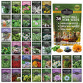 Load image into Gallery viewer, Medicinal Herb Garden - 36 Heirloom Seed Varieties for a Wellness Garden
