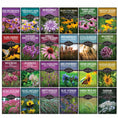 Load image into Gallery viewer, Native Habitat Seed Collection – 24 Native Wildflowers & Grasses for Pollinators, Meadows & Low-Maintenance Landscapes
