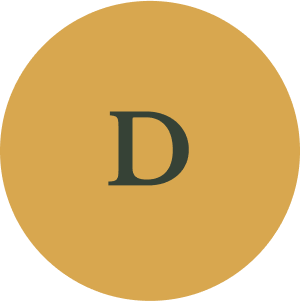letter d icon